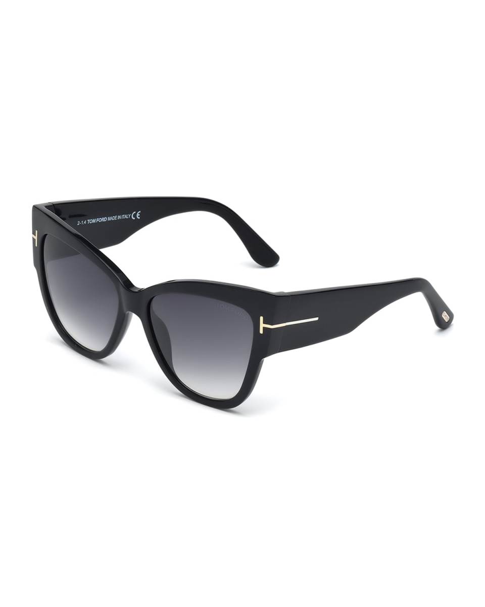 Anoushka Butterfly Sunglasses, Black